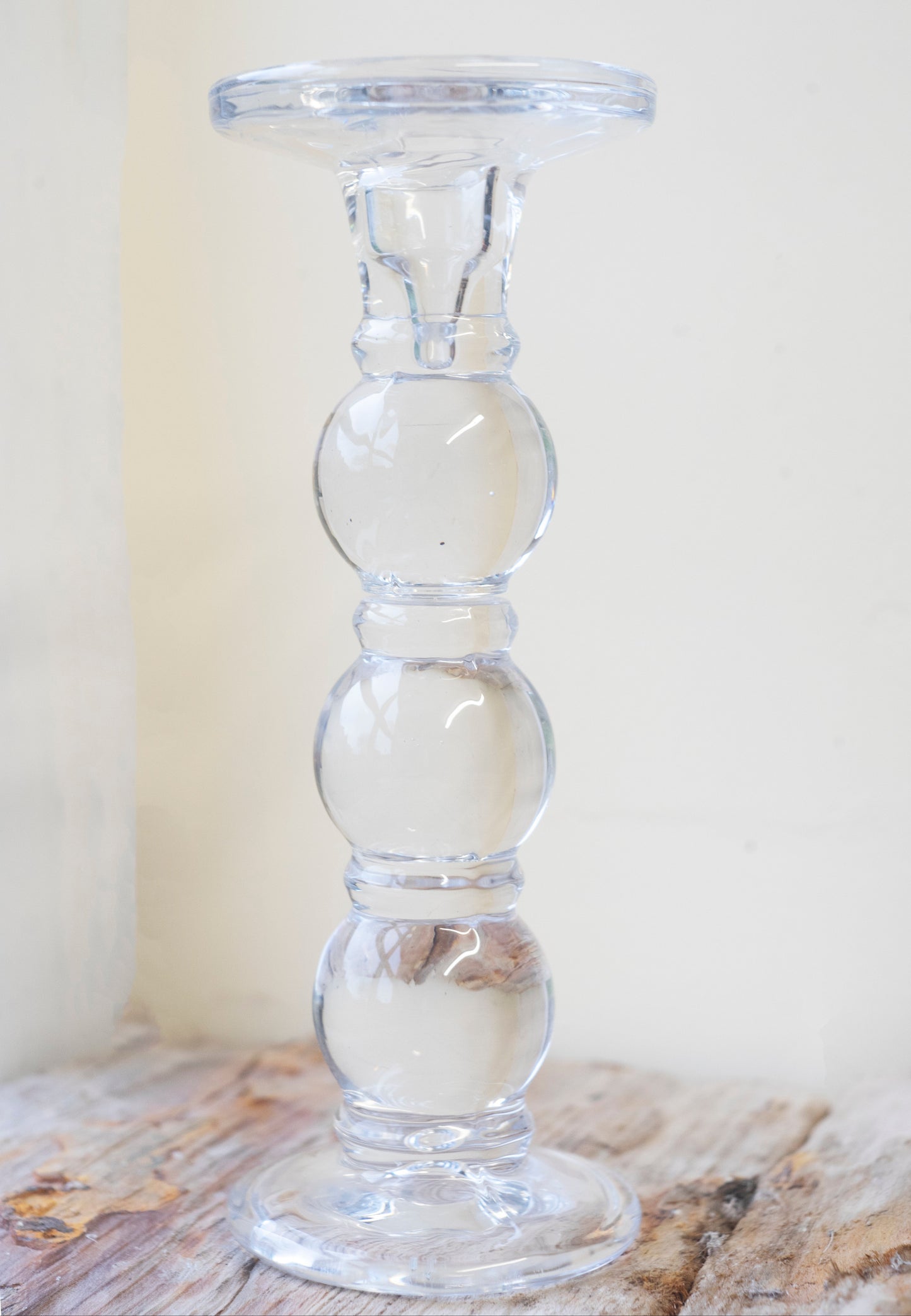 Crystal Bubble-style Candleholder