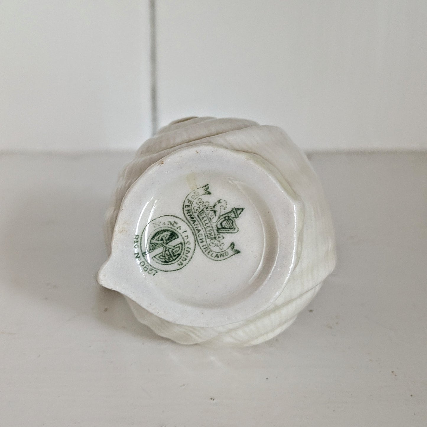 Vintage Belleek Shell Creamer, Belleek China, Creamer : Vintage Creamer