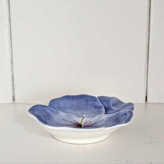 Collectible Violet Shaped Plate by Royal Winton Grimwades