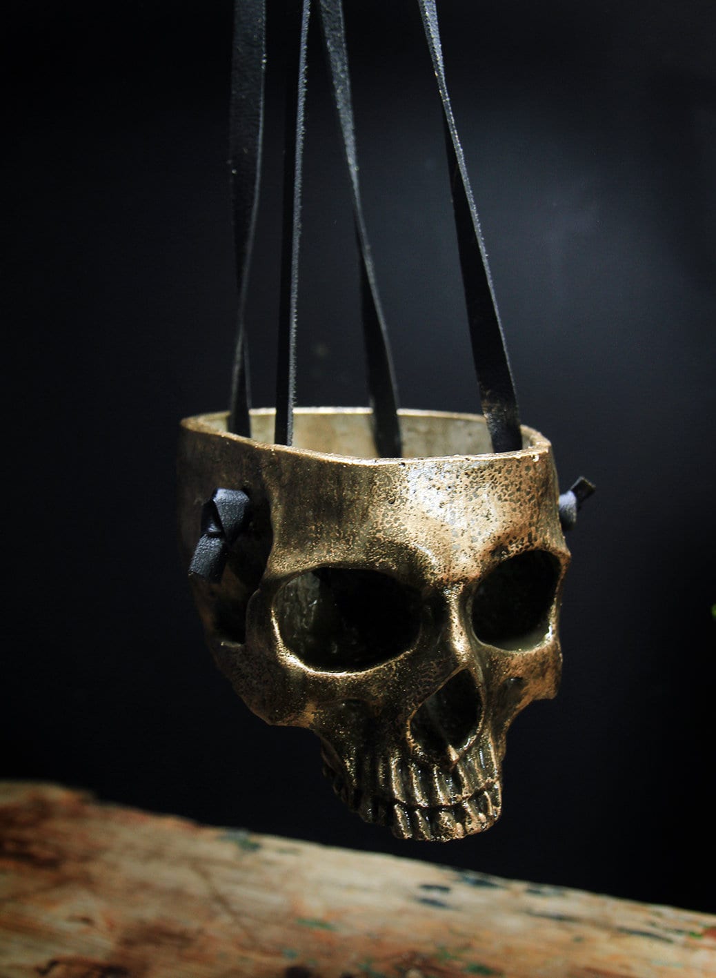 Skull Hanging Pot