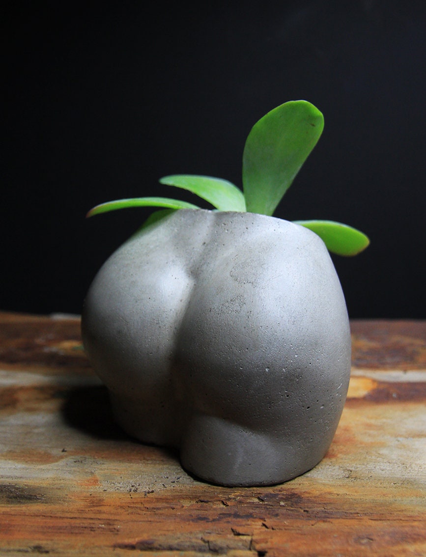 Booty Vase | Body Planter | Female Body Planter | Bum Planter | Airplant Holder | Butt Vase | Minimalist Planter