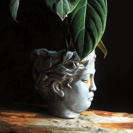 Goddess Head Planter