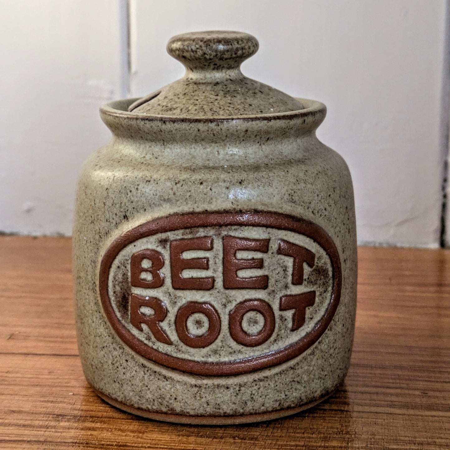 2 x Vintage TREMAR Cornish Pottery Lidderd Beetroot,Mint sauce(by Louis Hudson).